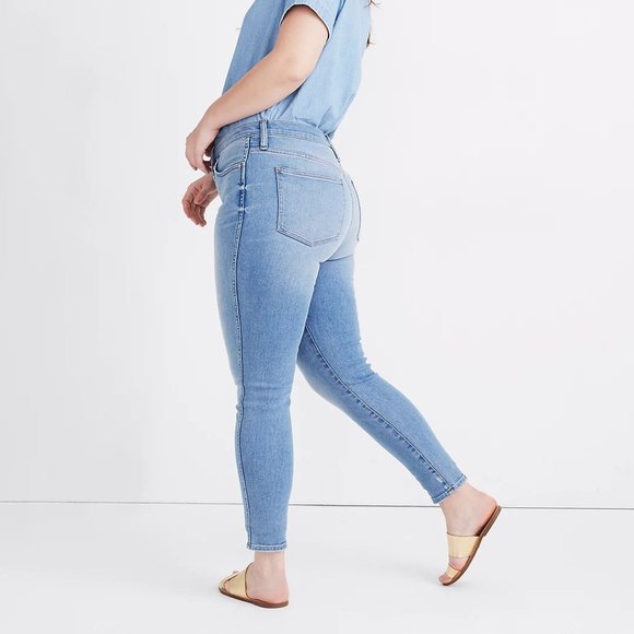 Madewell 10” High-Rise Skinny Crop in Horne Wash NWT - Picture 4 of 4